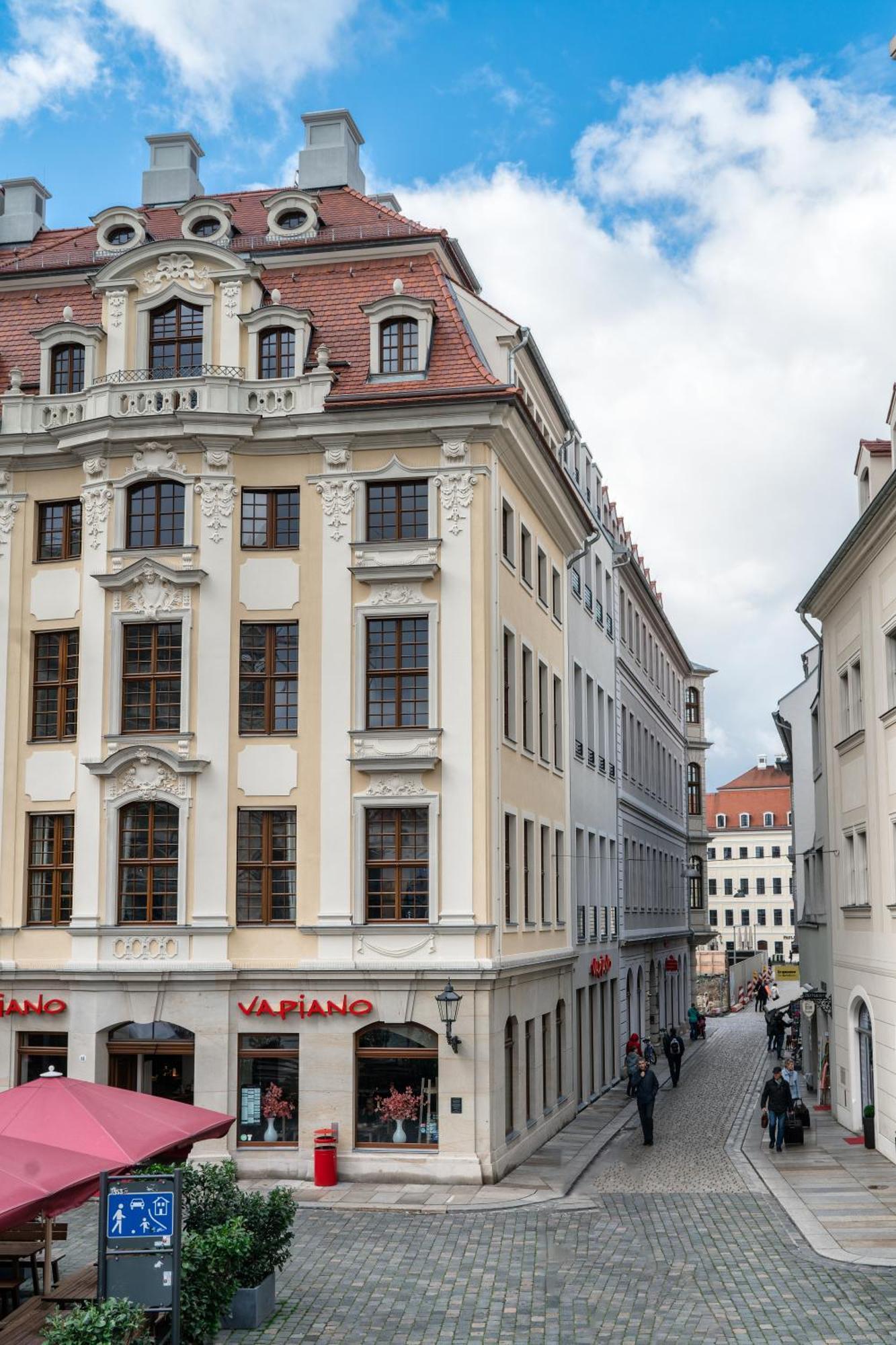 Modernes Apartment An Der Frauenkirche Dresden Eksteriør billede
